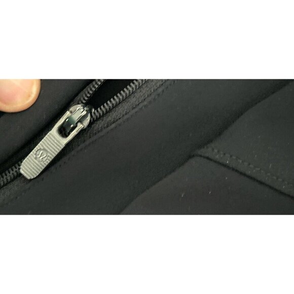 Lululemon Black Mid-Rise Slim Fit Ankle Pants With Side Pockets For Women - Picture 8 of 8